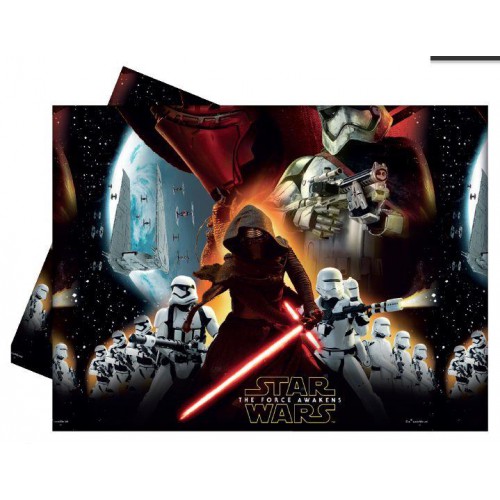 Star Wars Masa Örtüsü 120cm x 180cm - Parti Dolabı