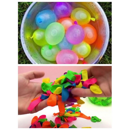 500 Adet Karışık Renk Su Balonu (1pkt-500adt) - Parti Dolabı