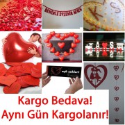 Sürpriz Romantik İlginç Evlilik Teklifi Paketi: Süsler, Malzemesi , Aksesuar, Balon vs.