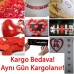 Sürpriz Romantik İlginç Evlilik Teklifi Paketi: Süsler, Malzemesi , Aksesuar, Balon vs.