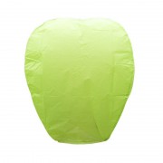 1 Adet Uçan Yeşil Dilek Feneri Özel Gün Dilek Balonu Kandili